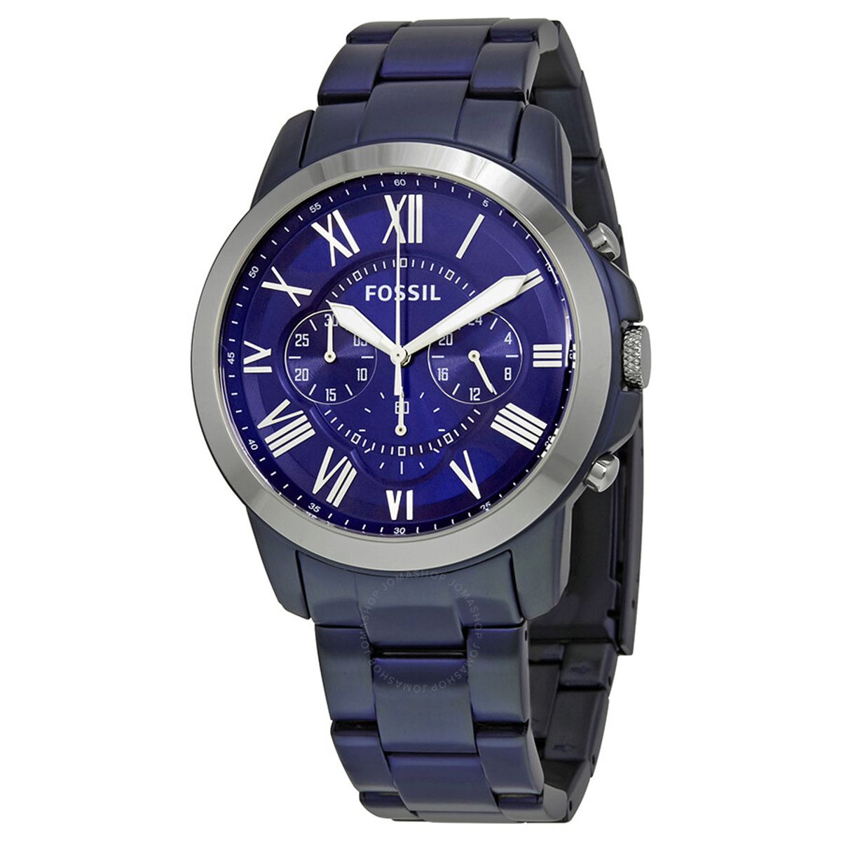FOSSIL - Reloj Fossil Grant FS5230 Azul De Acero inoxidable Para Hombre.