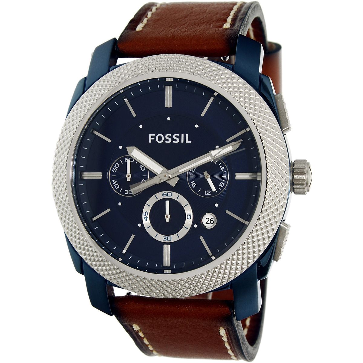 FOSSIL - Reloj Fossil Modern Machine FS5232 Marrón De Acero inoxidable P Hombre.
