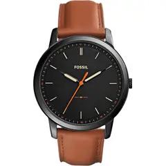 FOSSIL - Reloj Minimalist FS5305 Marrón De Cuero Piel Para Hombre