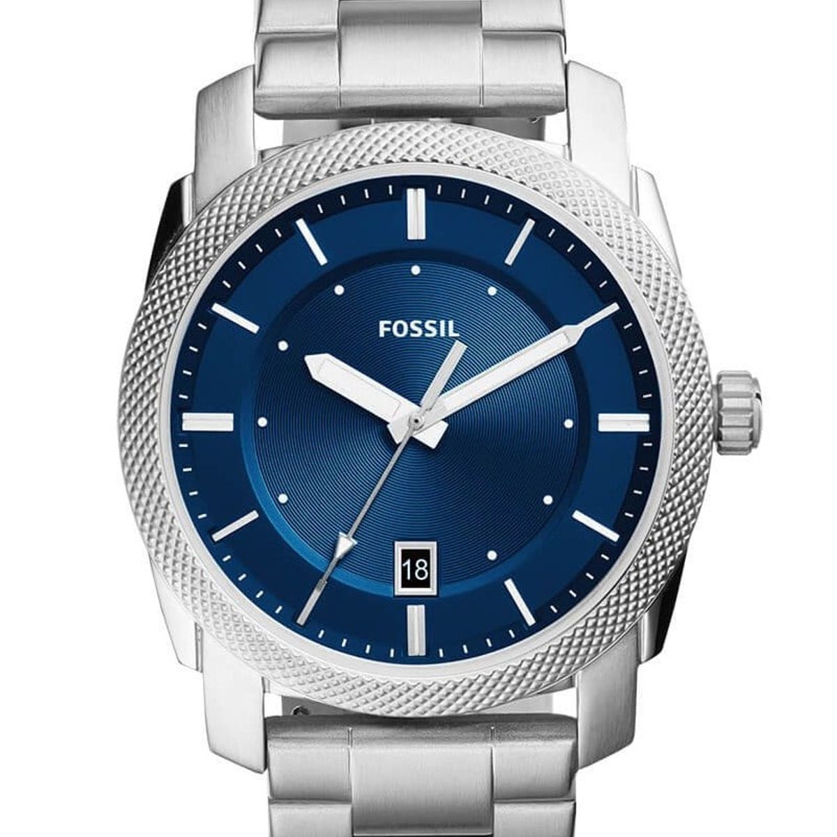FOSSIL - Reloj Fossil Modern Machine FS5340 Plateado De Acero inox. P Hombre.