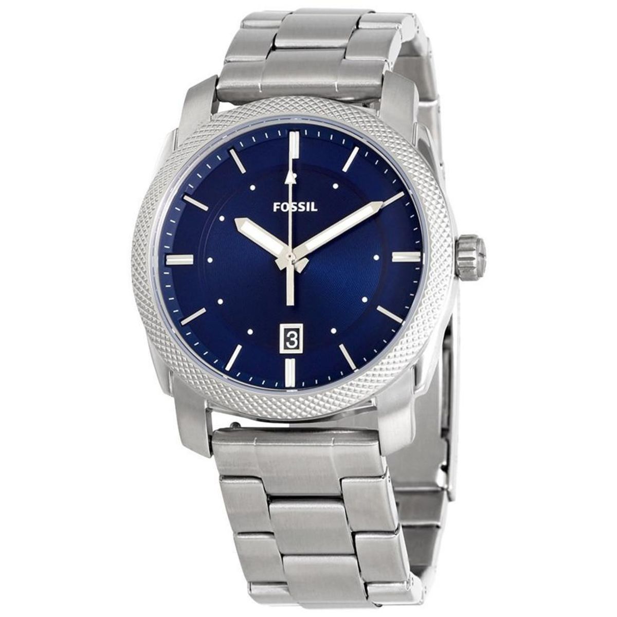 FOSSIL - Reloj Fossil Modern Machine FS5340 Plateado De Acero inox. P Hombre.
