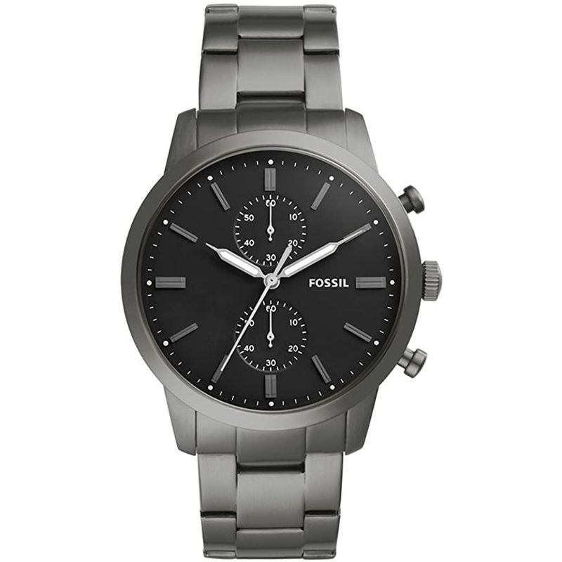 FOSSIL - Reloj Fossil Townsman FS5349 Gris De Acero inoxidable Para Hombre
