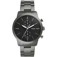 FOSSIL - Reloj Townsman FS5349 Gris De Acero inoxidable Para Hombre.
