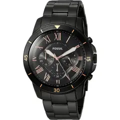 FOSSIL - Reloj Grant FS5374 Negro De Acero inoxidable Para Hombre.