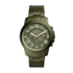 FOSSIL - Reloj Grant FS5375 Verde De Acero inoxidable Para Hombre.