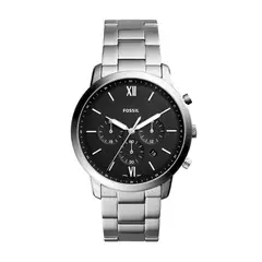 FOSSIL - Reloj Neutra FS5384 Plateado De Acero inoxidable Para Hombre.