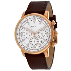 FOSSIL - Reloj Goodwin FS5415 Marrón De Cuero Piel Para Hombre.
