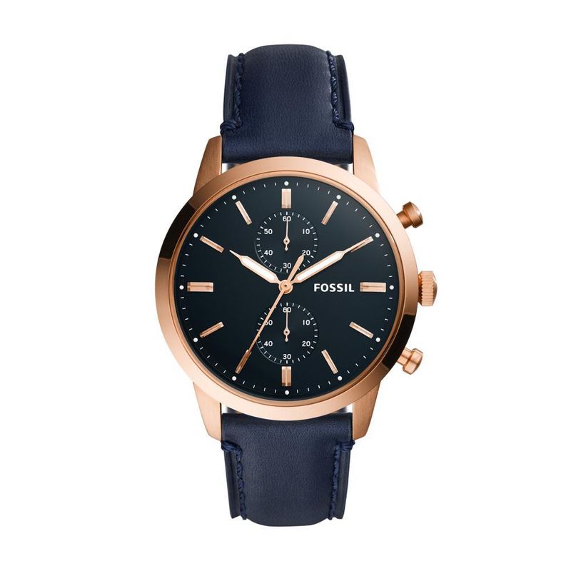 FOSSIL - Reloj Fossil Townsman FS5436 Azul De Acero inoxidable Para Hombre.