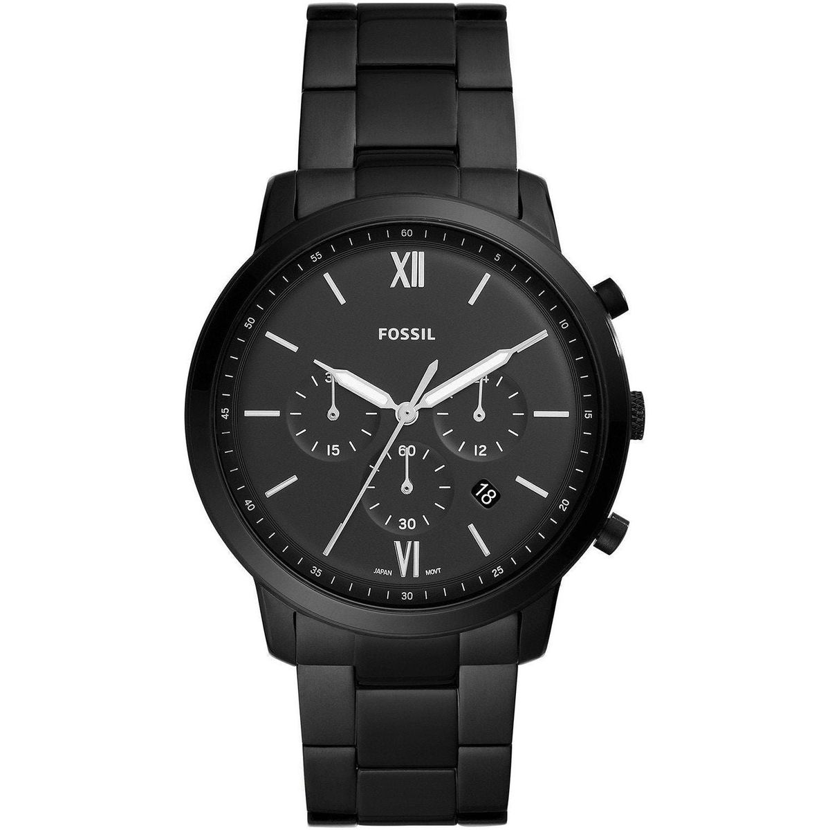 FOSSIL - Reloj Fossil Neutra FS5474 Gris De Acero inoxidable Para Hombre.