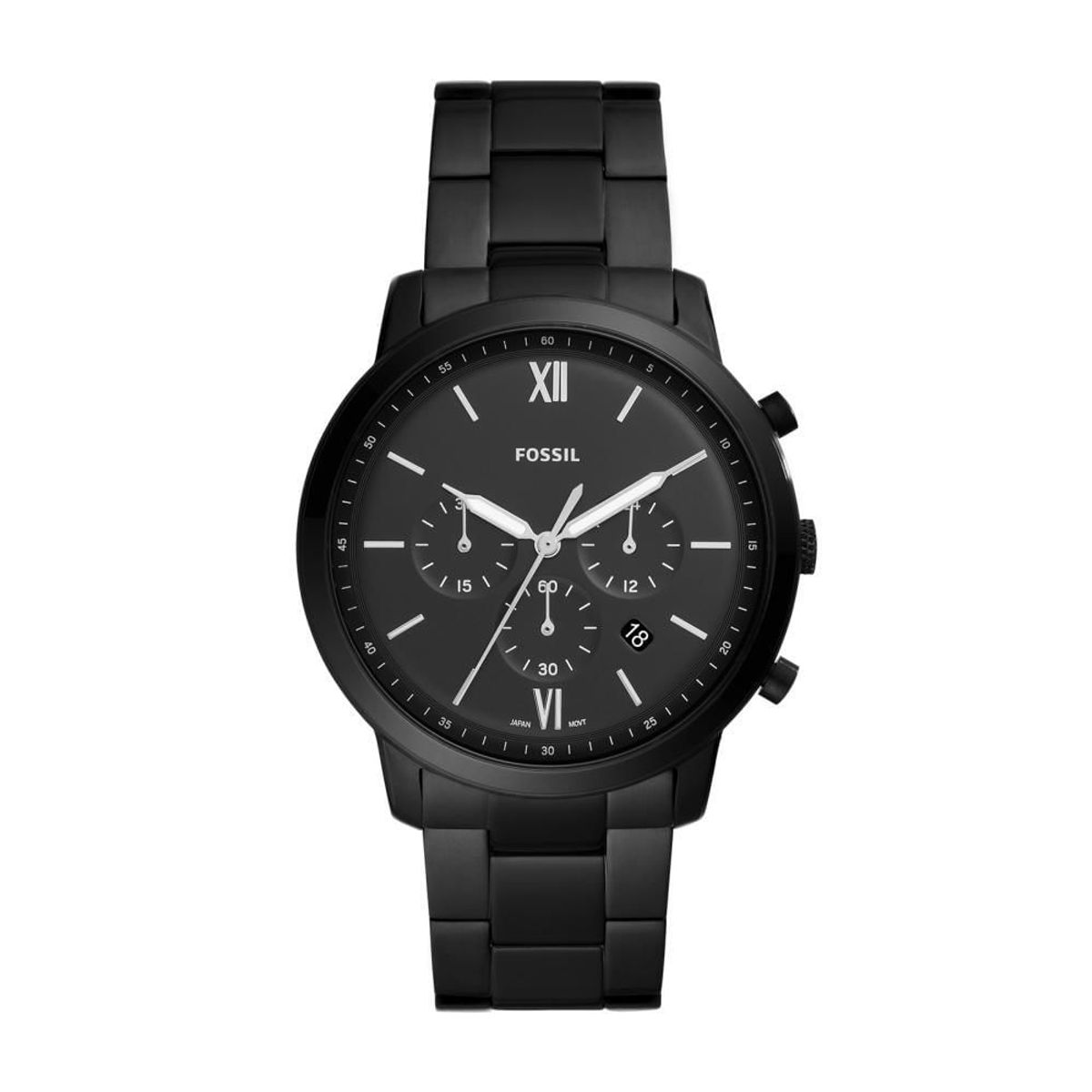 FOSSIL - Reloj Fossil Neutra FS5474 Gris De Acero inoxidable Para Hombre.