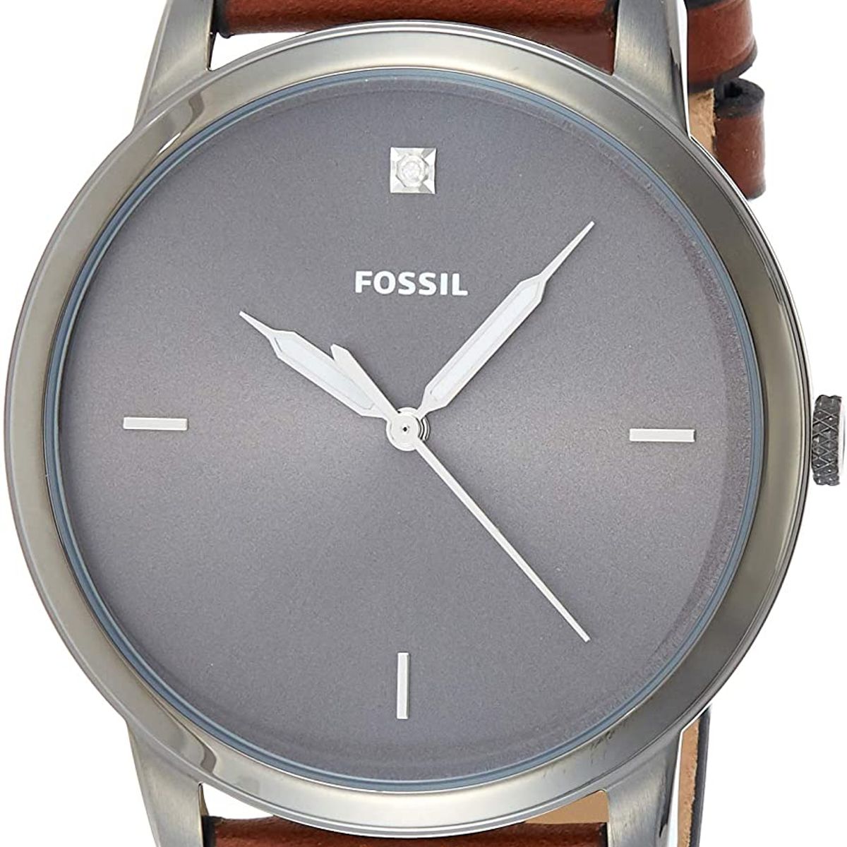 FOSSIL - Reloj Fossil Minimalist FS5479 Marrón De Cuero Piel Para Hombre.