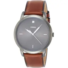 FOSSIL - Reloj Minimalist FS5479 Marrón De Cuero Piel Para Hombre