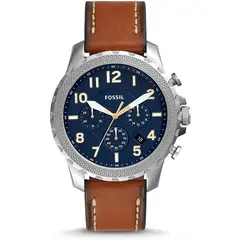 FOSSIL - Reloj Bowman FS5602 Marrón De Cuero Piel Para Hombre.