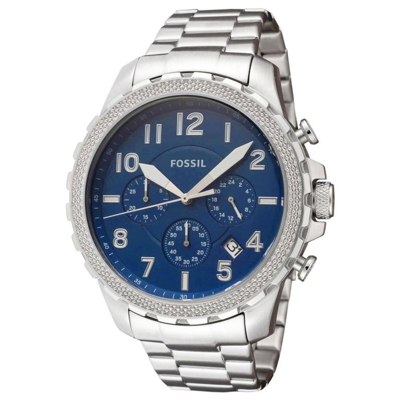FOSSIL - Reloj Fossil Bowman FS5604 Plateado De Acero inoxidable Para Hombre.