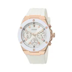 GUESS - Reloj Athena GW0030L3 Blanco De Silicona Para Mujer