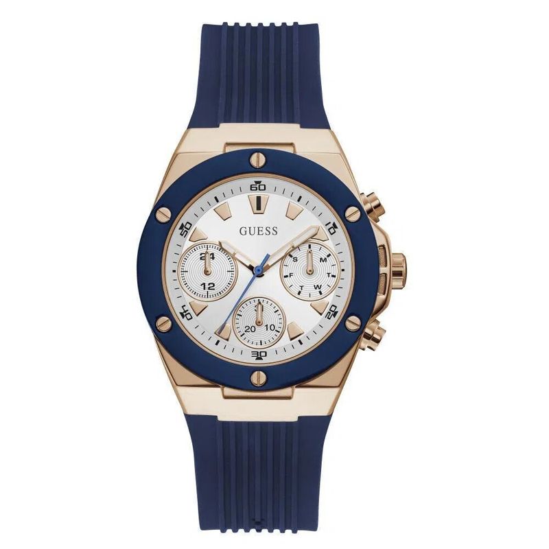GUESS - Reloj Guess Athena GW0030L5 Azul De Silicona Para Mujer.