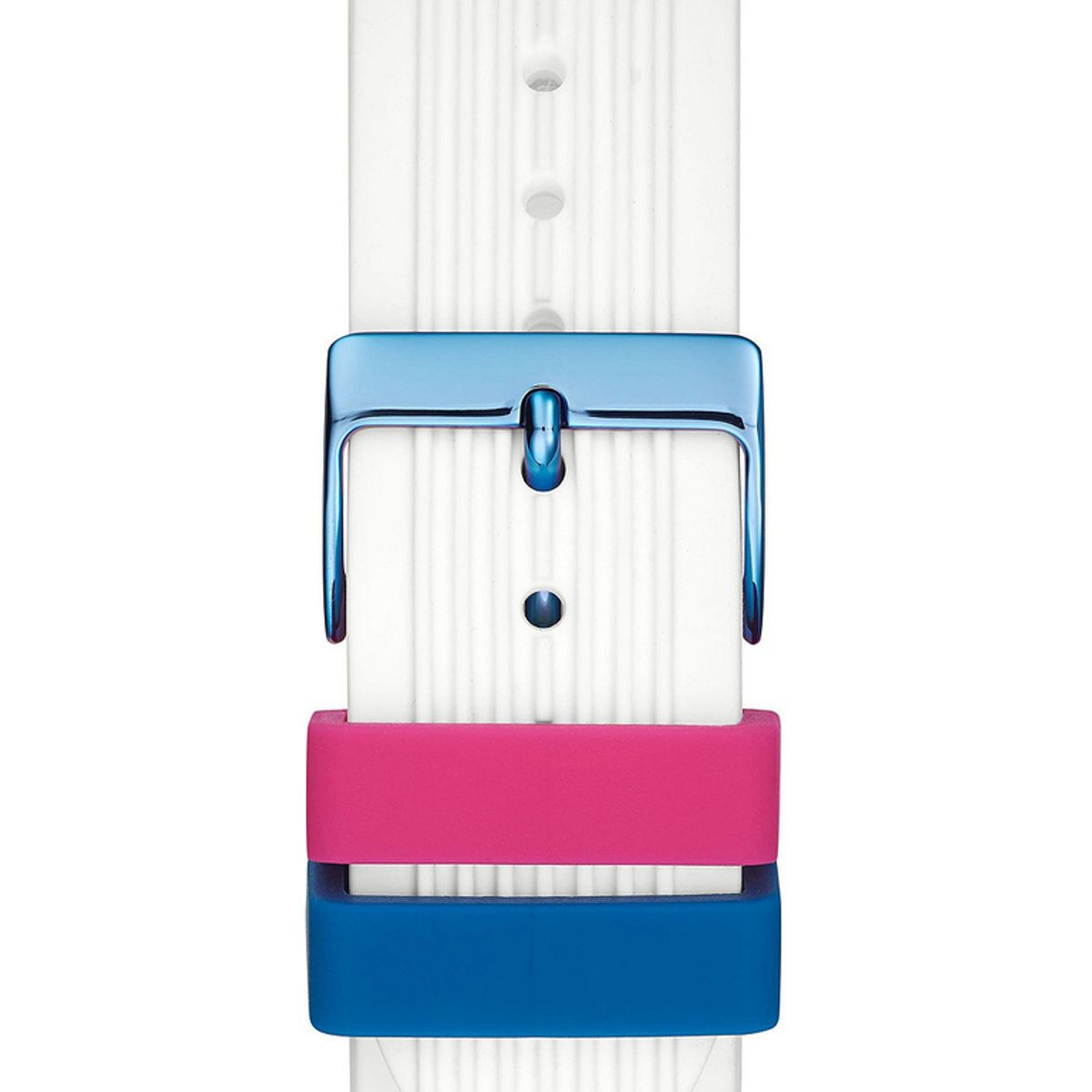 GUESS - Reloj Guess Athena GW0030L6 Blanco De Silicona Para Unisex.