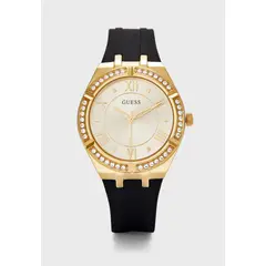 GUESS - Reloj Cosmo GW0034L1 Negro De Silicona Para Mujer.
