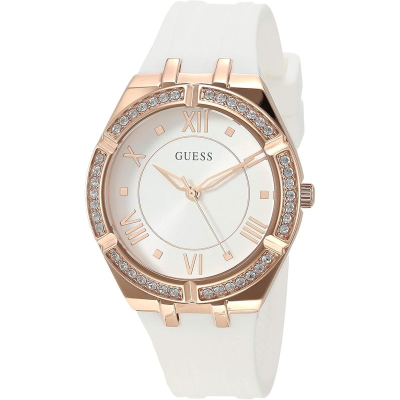 GUESS - Reloj Guess Classic GW0034L2 Blanco De Silicona Para Mujer
