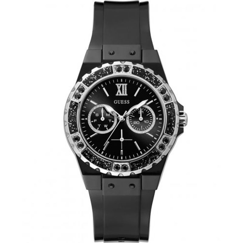 GUESS - Reloj Guess Limelight GW0041L5 Negro De Silicona Para Mujer.
