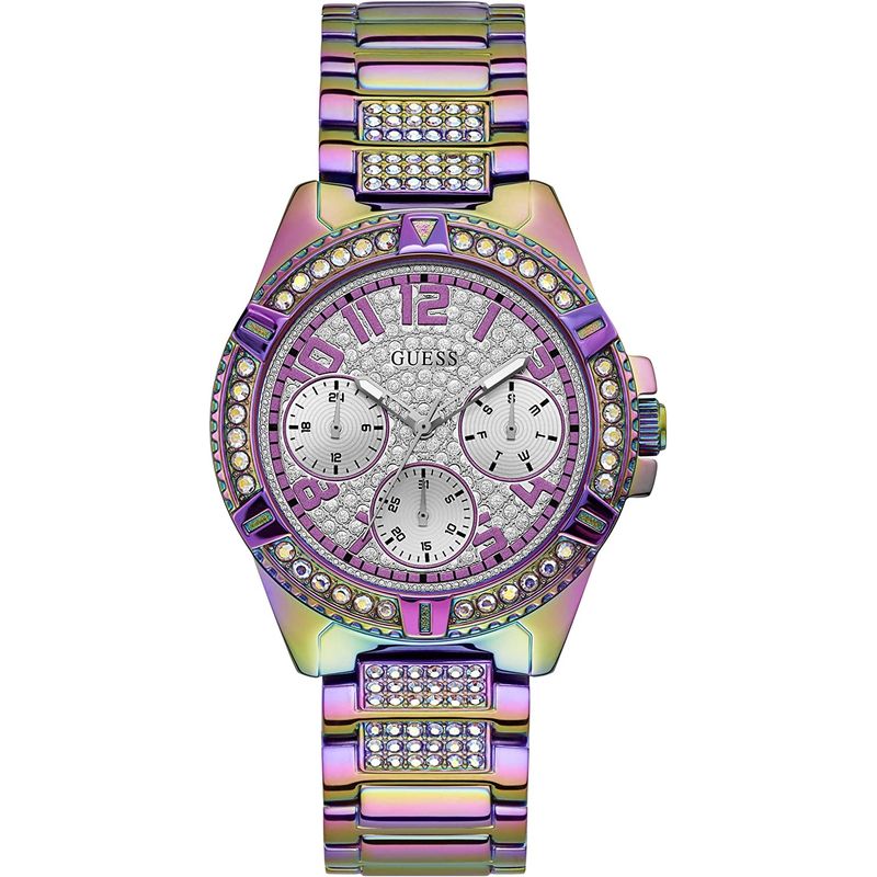 GUESS - Reloj Guess Lady Frontier GW0044L1 Purpura De Acero inoxidable P Mujer