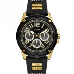 GUESS - Reloj Delta GW0051G2 Negro De Silicona Para Hombre.