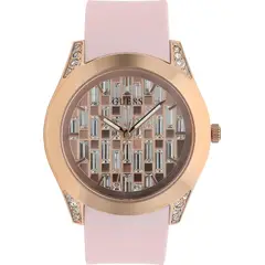 GUESS - Reloj Clarity GW0109L2 Rosa De Silicona Para Mujer.