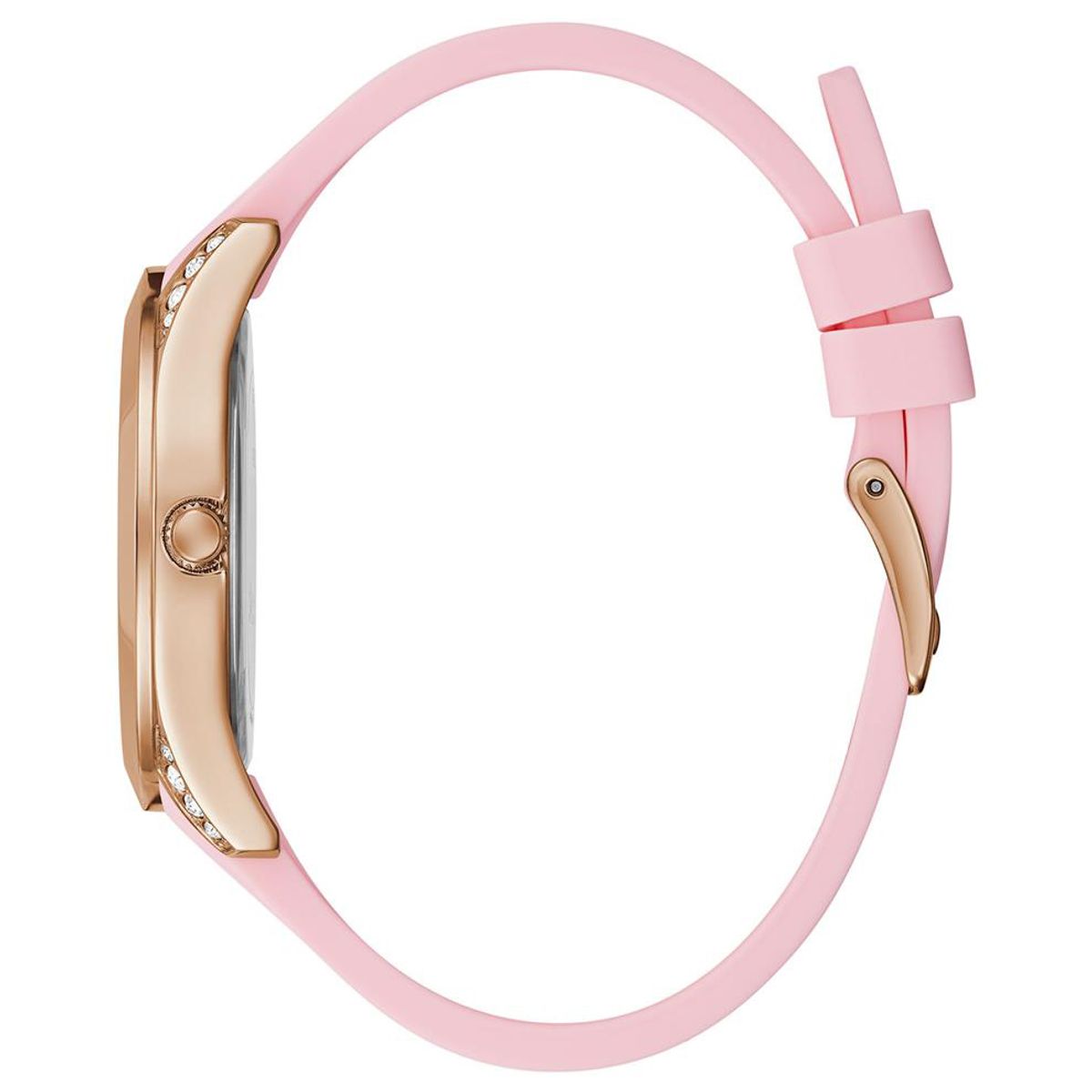 GUESS - Reloj Guess Clarity GW0109L2 Rosa De Silicona Para Mujer.