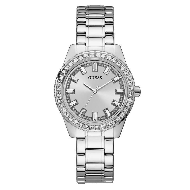 GUESS - Reloj Guess Sparkler GW0111L1 Plateado De Acero inoxidable Para Mujer.