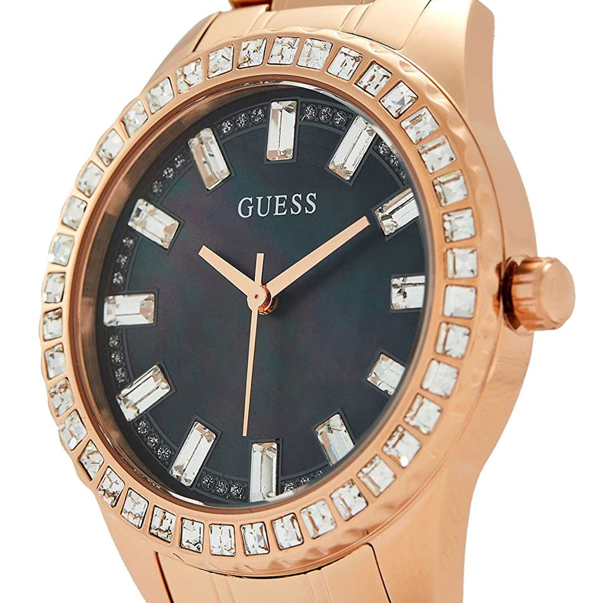 GUESS - Reloj Guess Sparkler GW0111L3 Rose gold De Acero inoxidable Para Mujer.