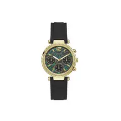 GUESS - Reloj Solstice GW0113L1 Negro De Silicona Para Mujer.