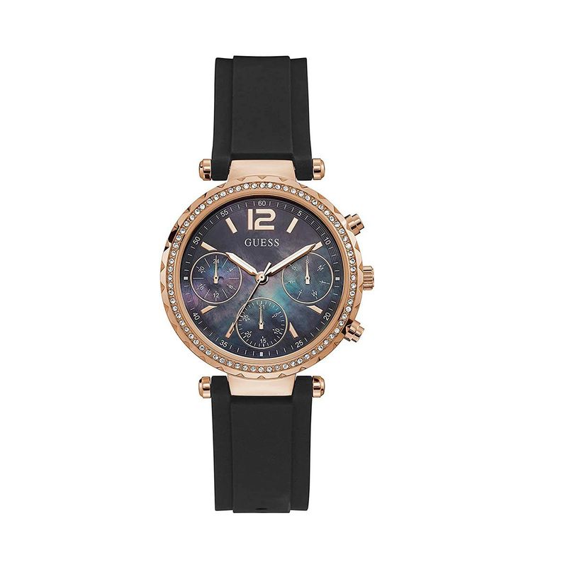 GUESS - Reloj Guess Solstice GW0113L2 Rose gold De Silicona Para Mujer