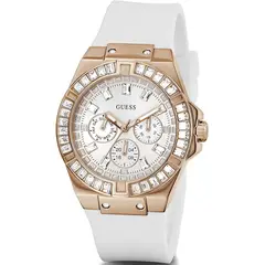 GUESS - Reloj Venus GW0118L4 Blanco De Silicona Para Mujer.