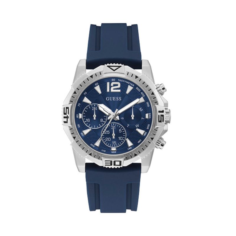 GUESS - Reloj Guess Commander GW0211G1 Azul De Silicona Para Hombre