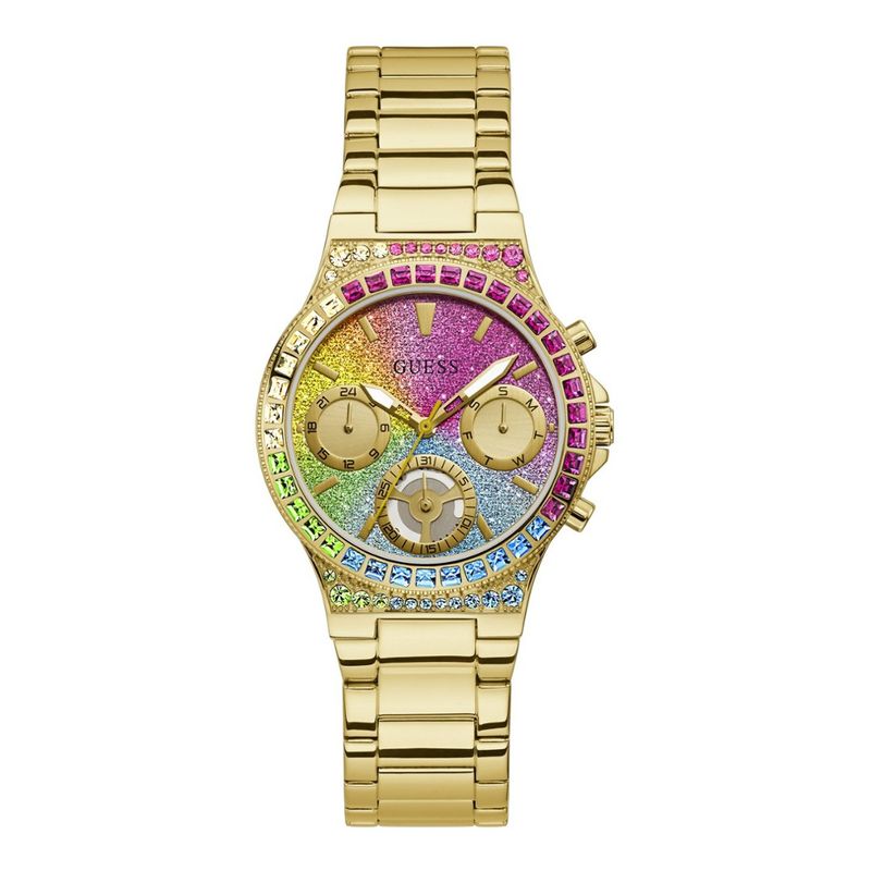 GUESS - Reloj Guess Sugarrush GW0258L1 Dorado De Acero inoxidable Para Mujer.
