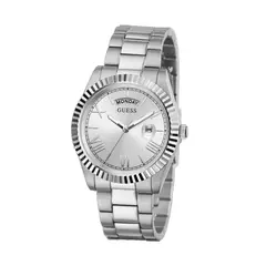 GUESS - Reloj Connoisseur GW0265G6 Plateado De Acero inoxidable P Hombre