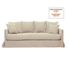 HORIZONTE URBANO - Sofa 3 cuerpos Urbano Beige
