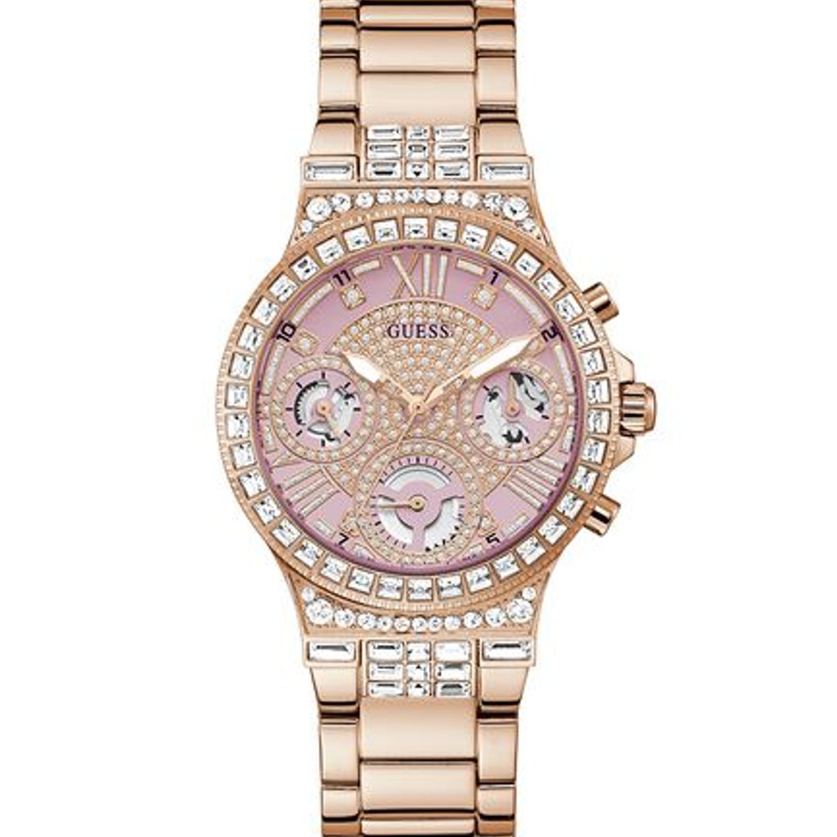 GUESS - Reloj Guess Classic GW0320L6 Rose gold De Acero inoxidable Para Mujer.