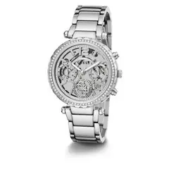 GUESS - Reloj Solstice GW0403L1 Plateado De Acero inoxidable Para Hombre.
