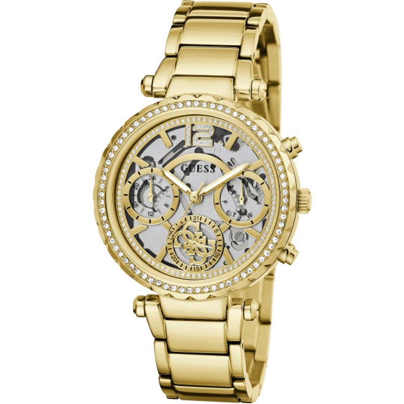 GUESS - Reloj Guess Solstice GW0403L2 Dorado De Acero inoxidable Para Mujer.
