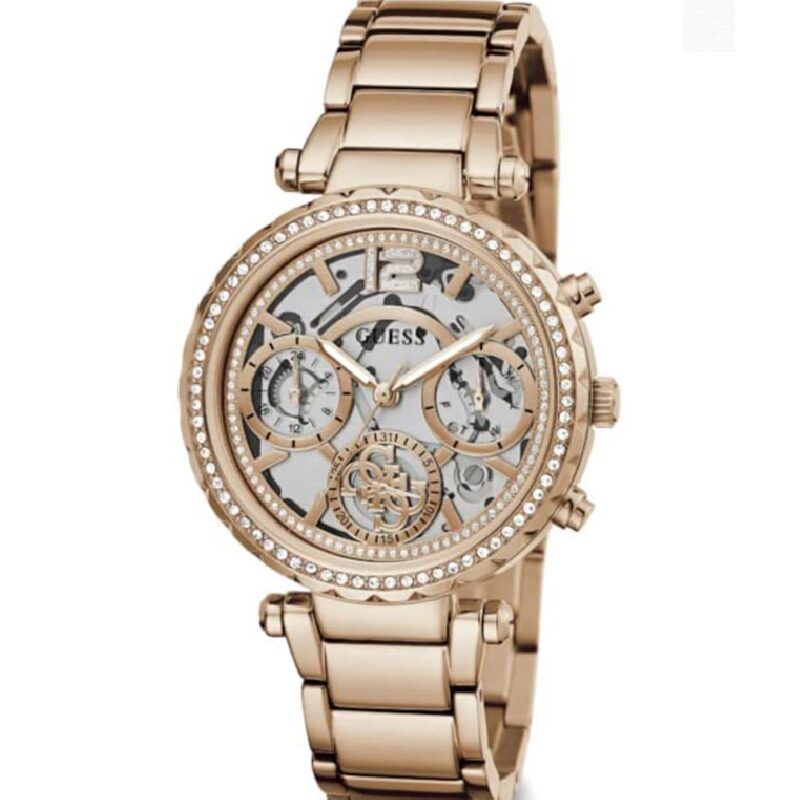 GUESS - Reloj Guess Solstice GW0403L3 Rose gold De Acero inoxidable Para Mujer.
