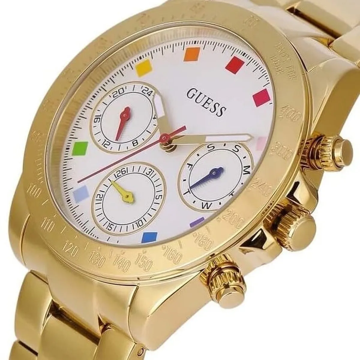 GUESS - Reloj Guess Classic GW0457L1 Dorado De Acero inoxidable Para Mujer.