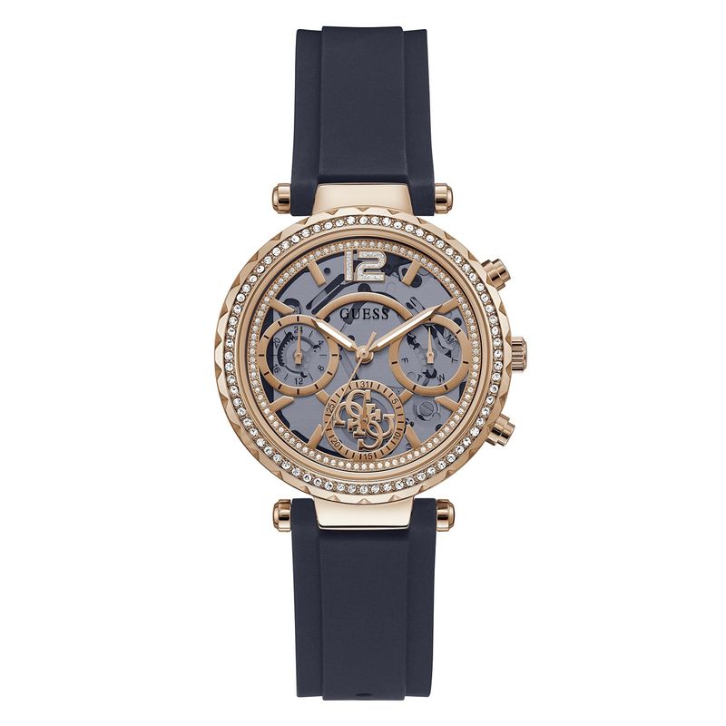 GUESS - Reloj Guess Solstice GW0484L2 Azul De Silicona Para Mujer