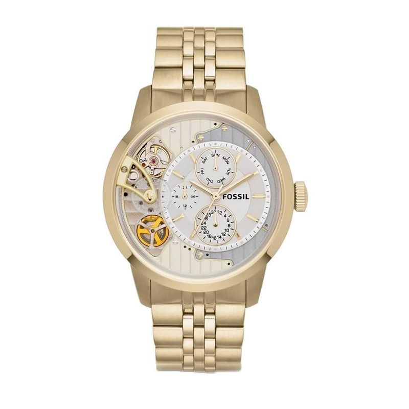 FOSSIL - Reloj Fossil Townsman ME1137 Dorado De Acero inoxidable Para Hombre.