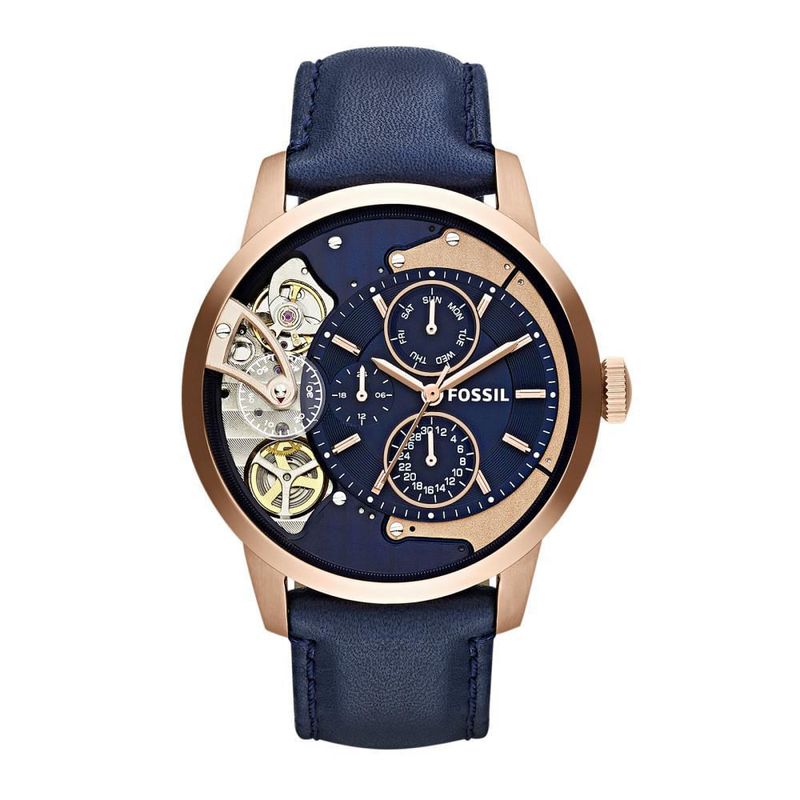 FOSSIL - Reloj Fossil Townsman ME1138 Azul De Acero inoxidable Para Hombre.