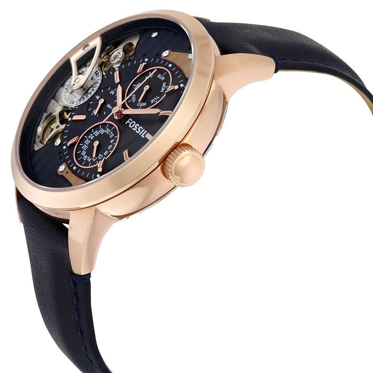 FOSSIL - Reloj Fossil Townsman ME1138 Azul De Acero inoxidable Para Hombre.
