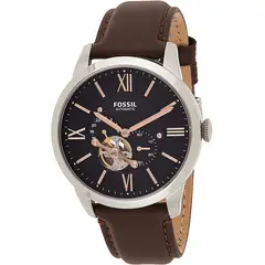 FOSSIL - Reloj Townsman ME3061 Marrón De Cuero Piel Para Hombre.