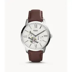 FOSSIL - Reloj Townsman ME3064 Marrón De Cuero Piel Para Hombre.