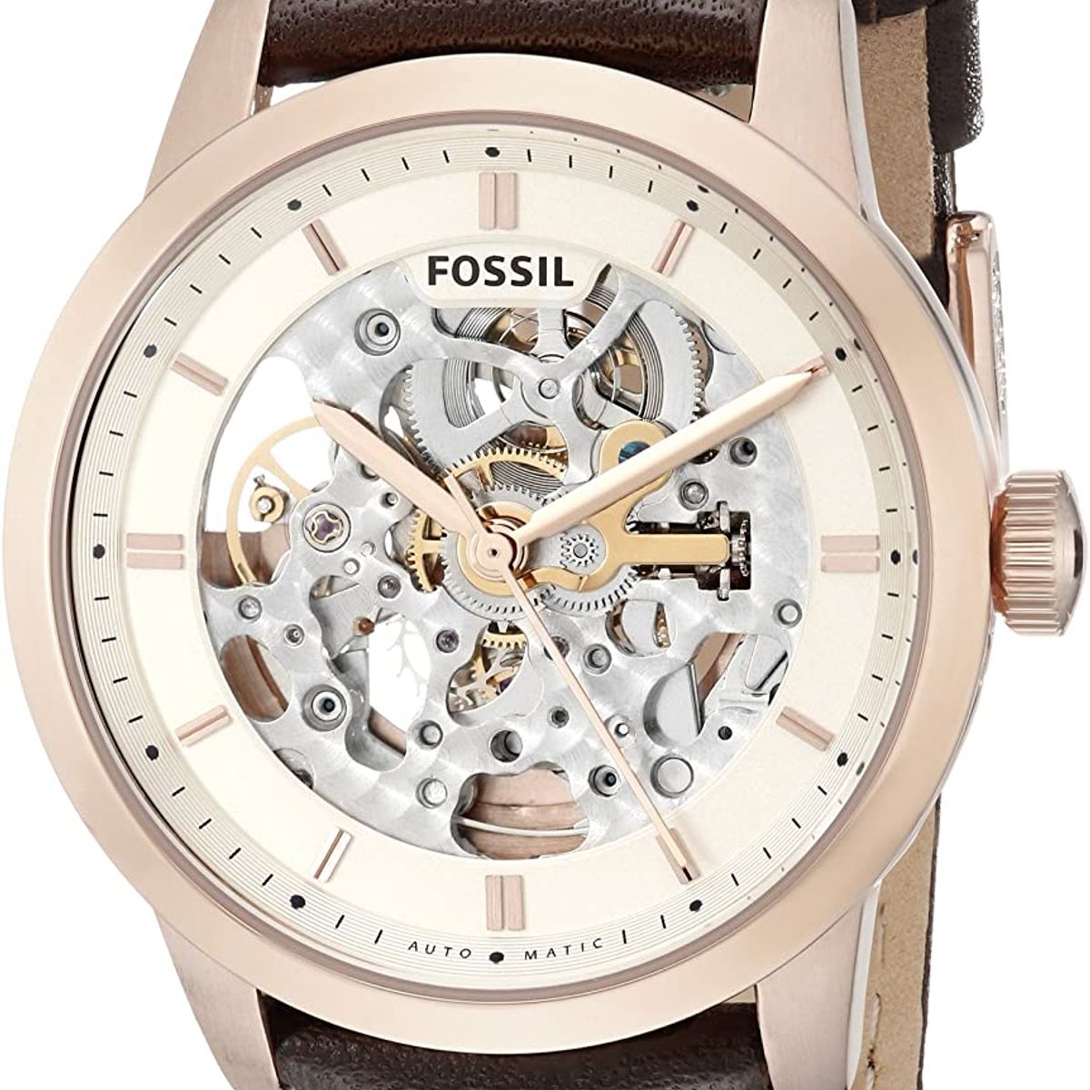 FOSSIL - Reloj Fossil Townsman ME3078 Marrón De Cuero Piel Para Mujer.
