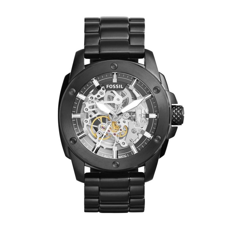 FOSSIL - Reloj Fossil Modern Machine ME3080 Negro De Acero inoxidable P Hombre.